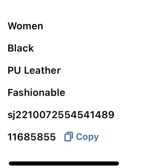 Black Snakeskin Embossed Square Buckle Bracelet - Picture 6 of 7